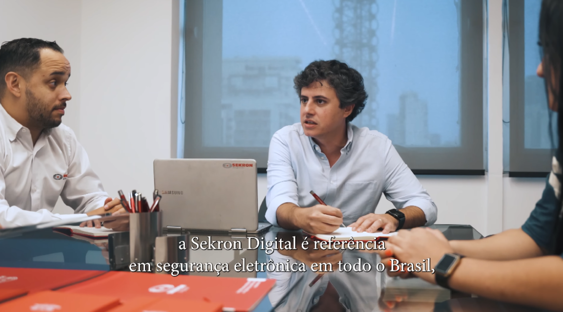 Vídeo Sekron Digital - Referência em segurança eletrônica em todo o Brasil